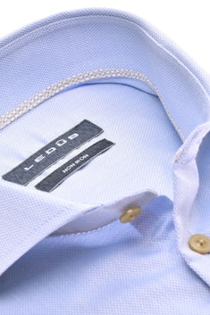 Light blue slim fit non-iron shirt 0142477-130-620-000