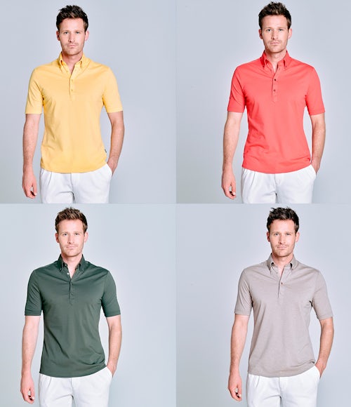 Kleuren shirts